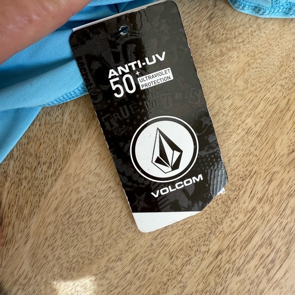 Volcom Kids Toddler Swim Rashguard Set - Light Blue and Multicolor NWT 4T - Picture 5 of 13